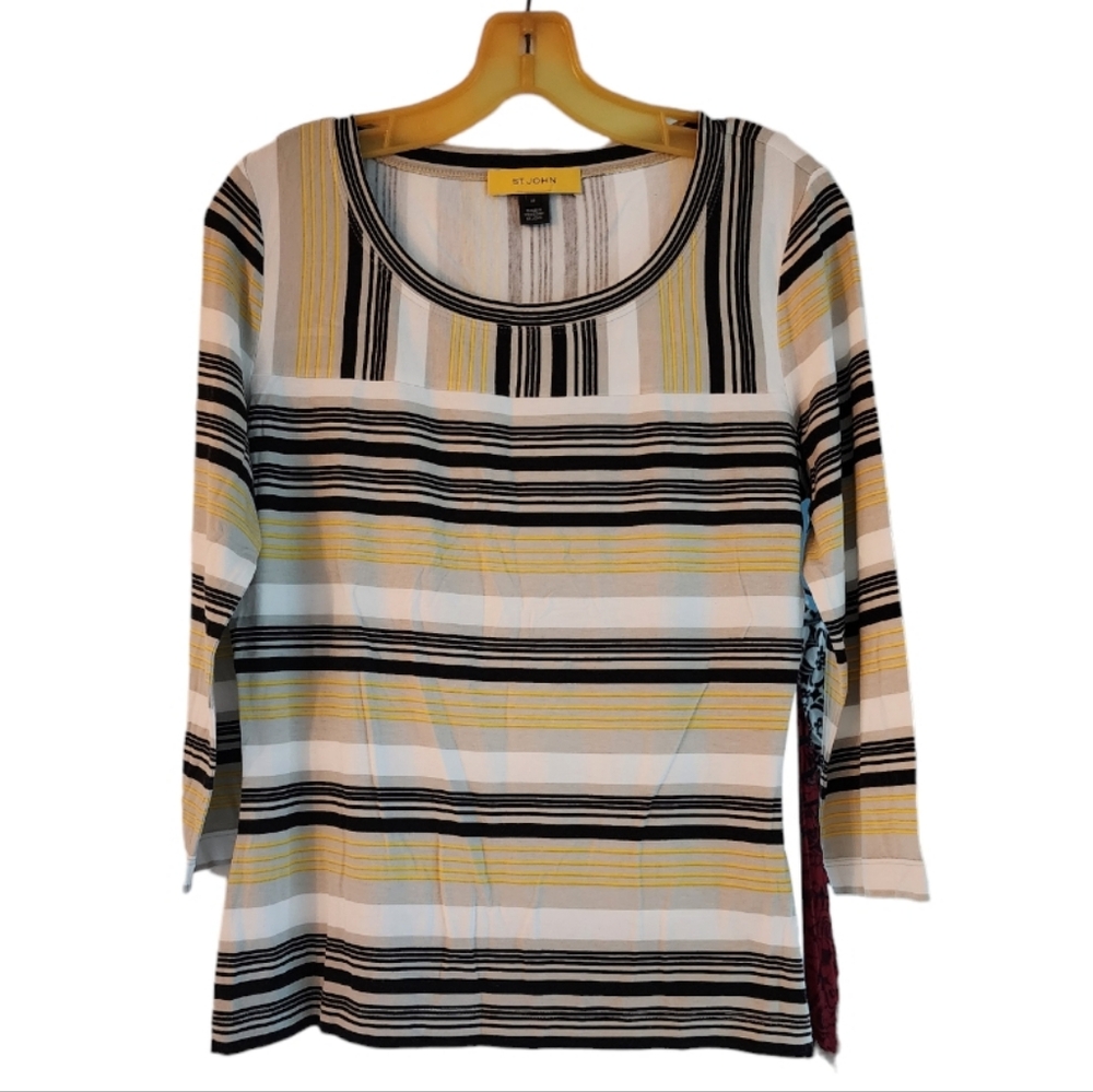 Preowned St John Yellow Label Top